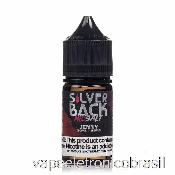 Vape Eletrônico Jenny - Silverback Juice Co. Sais - 30ml 45mg
